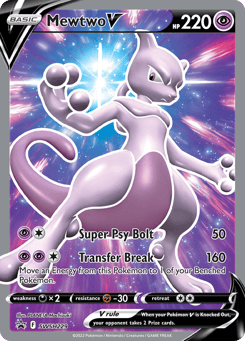 Mewtwo V SWSH229 SWSH Black Star Promos