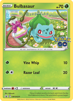 Bulbasaur SWSH231 SWSH Black Star Promos