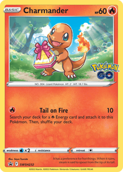 Charmander SWSH232 SWSH Black Star Promos
