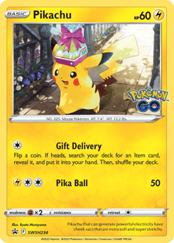 Pikachu SWSH234 SWSH Black Star Promos