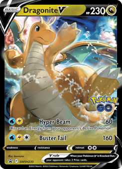 Dragonite V SWSH235 SWSH Black Star Promos