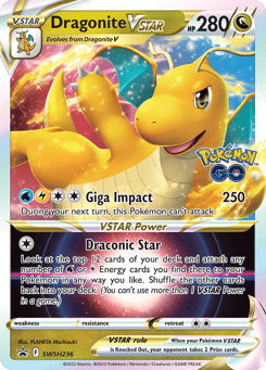 Dragonite VSTAR SWSH236 SWSH Black Star Promos