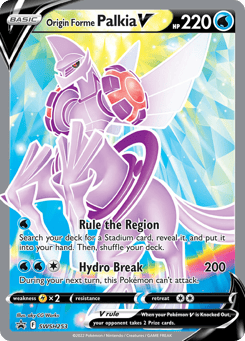 Origin Forme Palkia V SWSH253 SWSH Black Star Promos