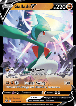 Gallade V SWSH258 SWSH Black Star Promos