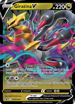 Giratina V SWSH259 SWSH Black Star Promos
