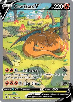 Charizard V SWSH260 SWSH Black Star Promos