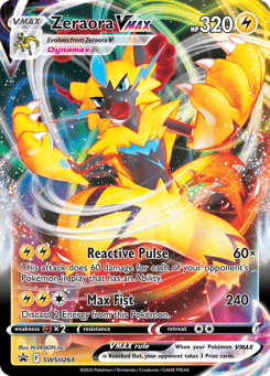 Zeraora VMAX SWSH264 SWSH Black Star Promos