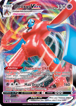 Deoxys VMAX SWSH267 SWSH Black Star Promos
