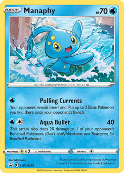 Manaphy SWSH275 SWSH Black Star Promos