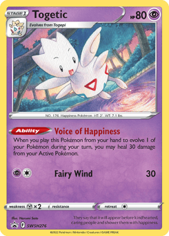 Togetic SWSH276 SWSH Black Star Promos