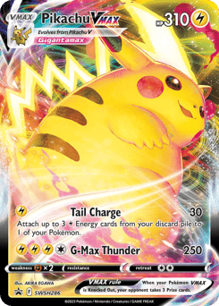 Pikachu VMAX SWSH286 SWSH Black Star Promos