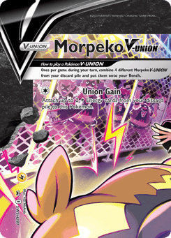 Morpeko V-UNION SWSH287 SWSH Black Star Promos
