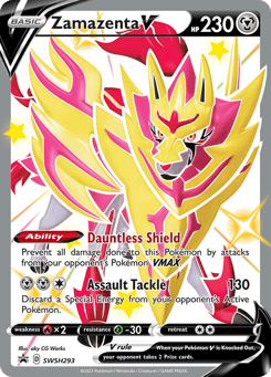 Zamazenta V SWSH293 SWSH Black Star Promos