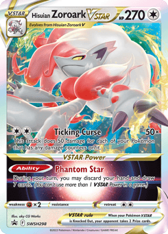 Hisuian Zoroark VSTAR SWSH298 SWSH Black Star Promos