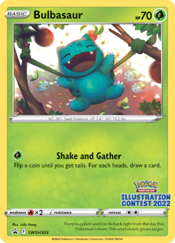 Bulbasaur SWSH303 SWSH Black Star Promos