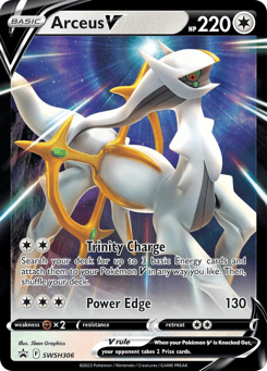 Arceus V SWSH306 SWSH Black Star Promos