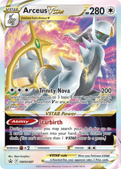 Arceus VSTAR SWSH307 SWSH Black Star Promos