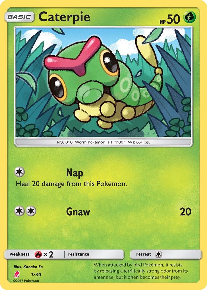 Caterpie 1/30 SM Trainer Kit Lycanroc