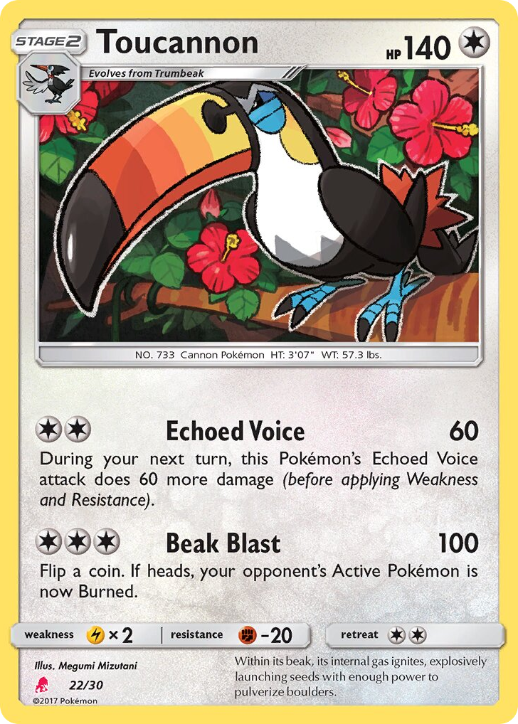 Toucannon 22/30 SM Trainer Kit Lycanroc