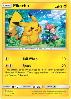 Pikachu 14/30