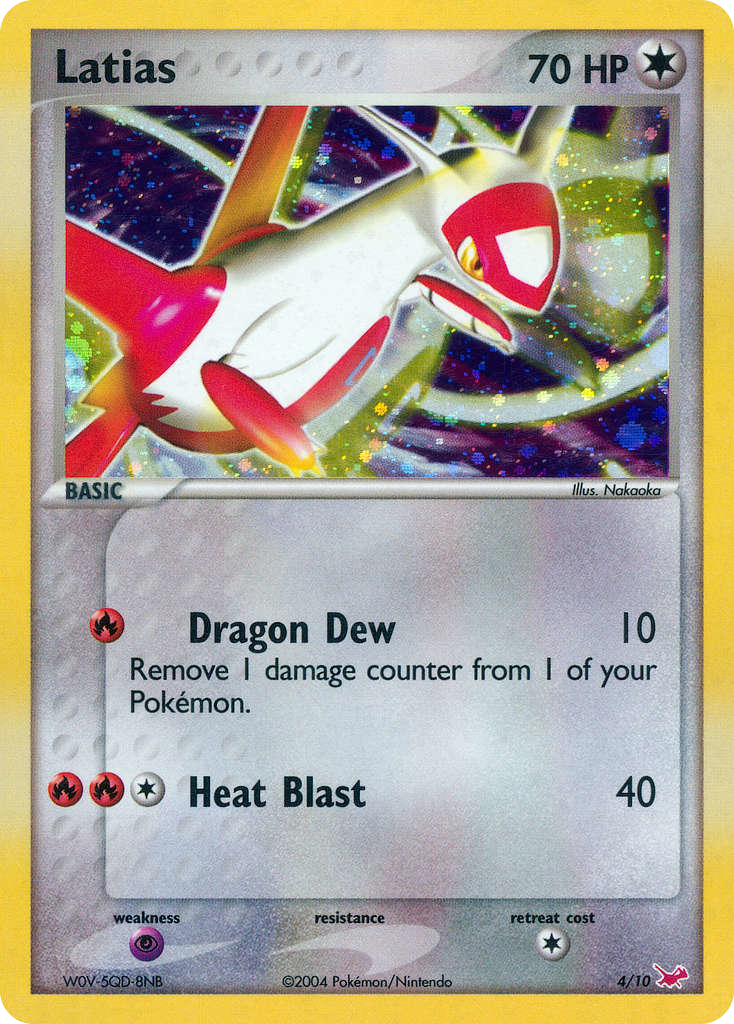 Latias 4/10 EX Trainer Kit Latias