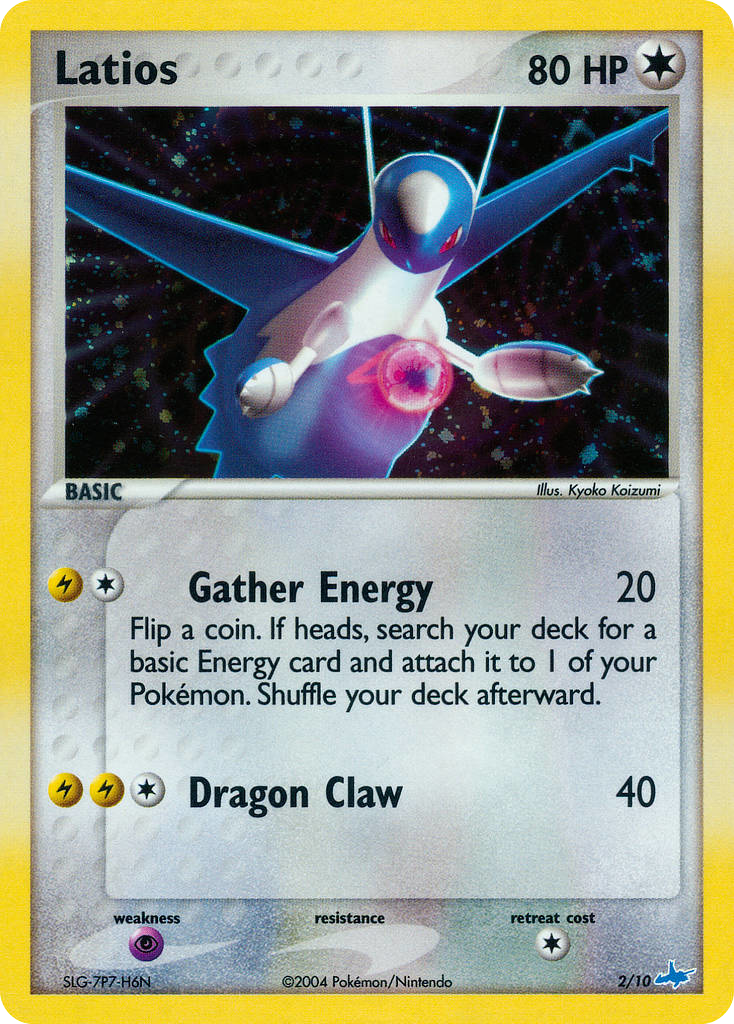 Latios 2/10 EX Trainer Kit Latios