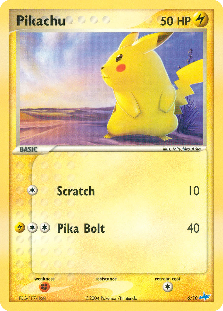 Pikachu 6/10 EX Trainer Kit Latios