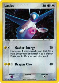 Latios 2/10 EX Trainer Kit Latios