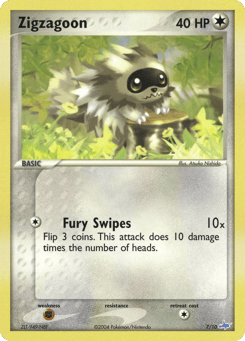 Zigzagoon 7/10 EX Trainer Kit Latios