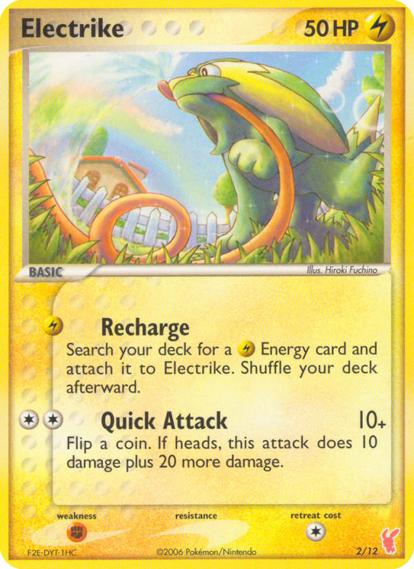 Electrike 2/12 EX Trainer Kit 2 Plusle