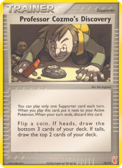 Professor Cozmo's Discovery 10/12 EX Trainer Kit 2 Plusle
