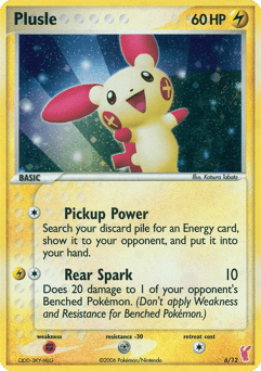 Plusle 6/12 EX Trainer Kit 2 Plusle