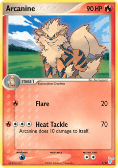 Arcanine 1/12 EX Trainer Kit 2 Minun