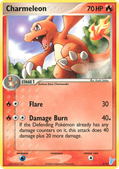 Charmeleon 3/12 EX Trainer Kit 2 Minun