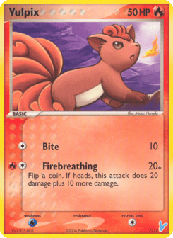 Vulpix 7/12 EX Trainer Kit 2 Minun