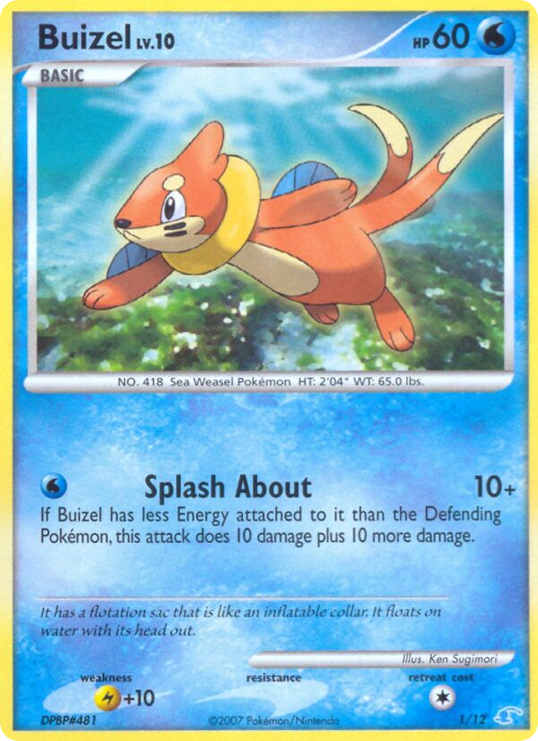 Buizel 1/12 DP Trainer Kit Manaphy