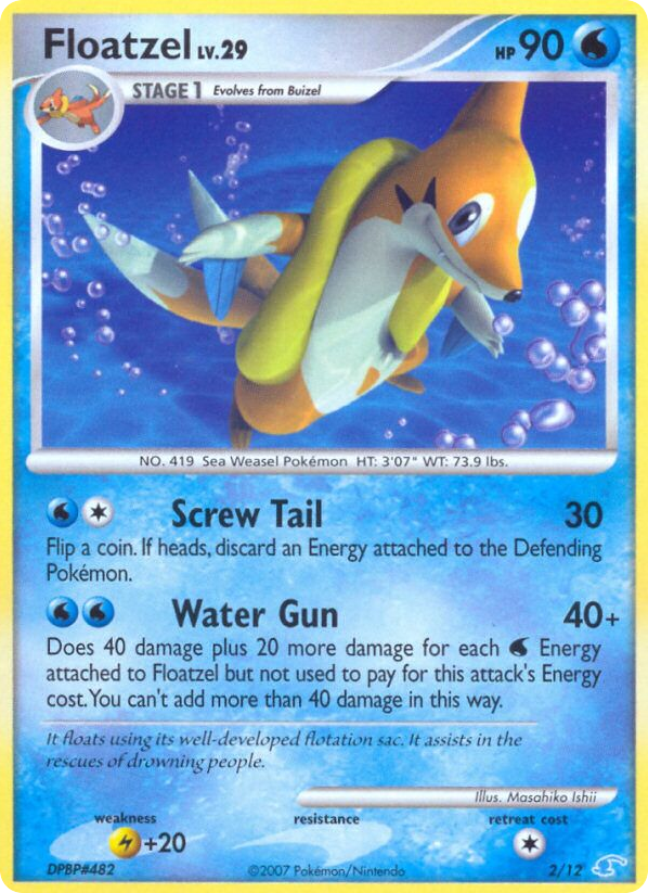 Floatzel 2/12 DP Trainer Kit Manaphy
