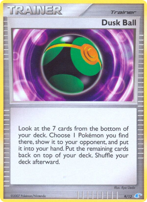 Dusk Ball 9/12 DP Trainer Kit Manaphy
