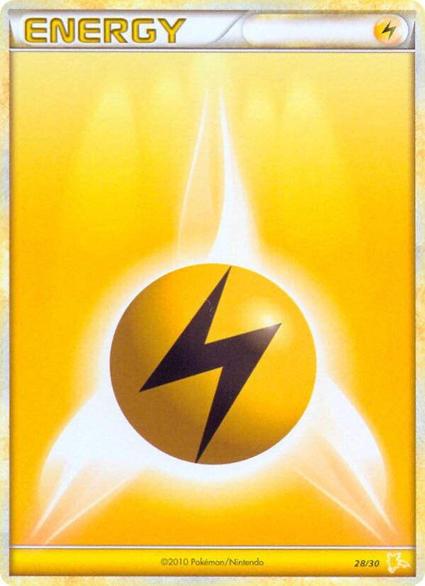 Lightning Energy 28/30 HGSS Trainer Kit Raichu