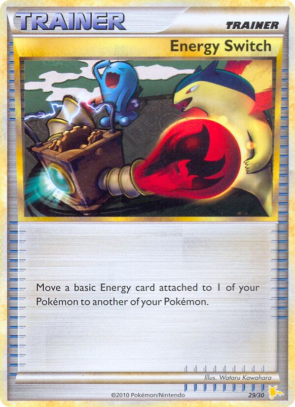 Energy Switch 29/30 HGSS Trainer Kit Raichu