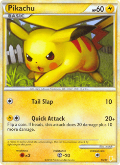 Pikachu 16/30