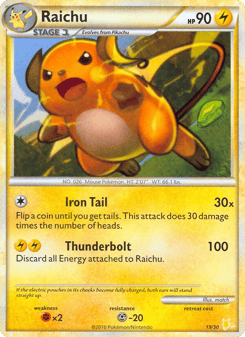 Raichu 19/30