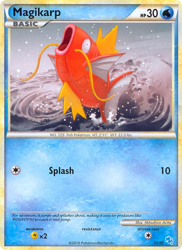 Magikarp 12/30 HGSS Trainer Kit Gyarados