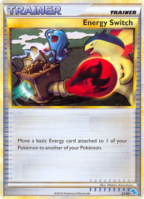 Energy Switch 21/30 HGSS Trainer Kit Gyarados