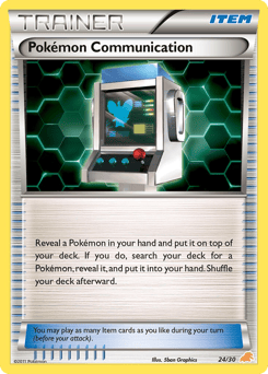 Pokémon Communication 24/30