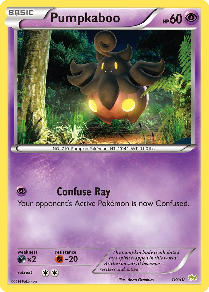 Pumpkaboo 18/30 XY Trainer Kit Noivern