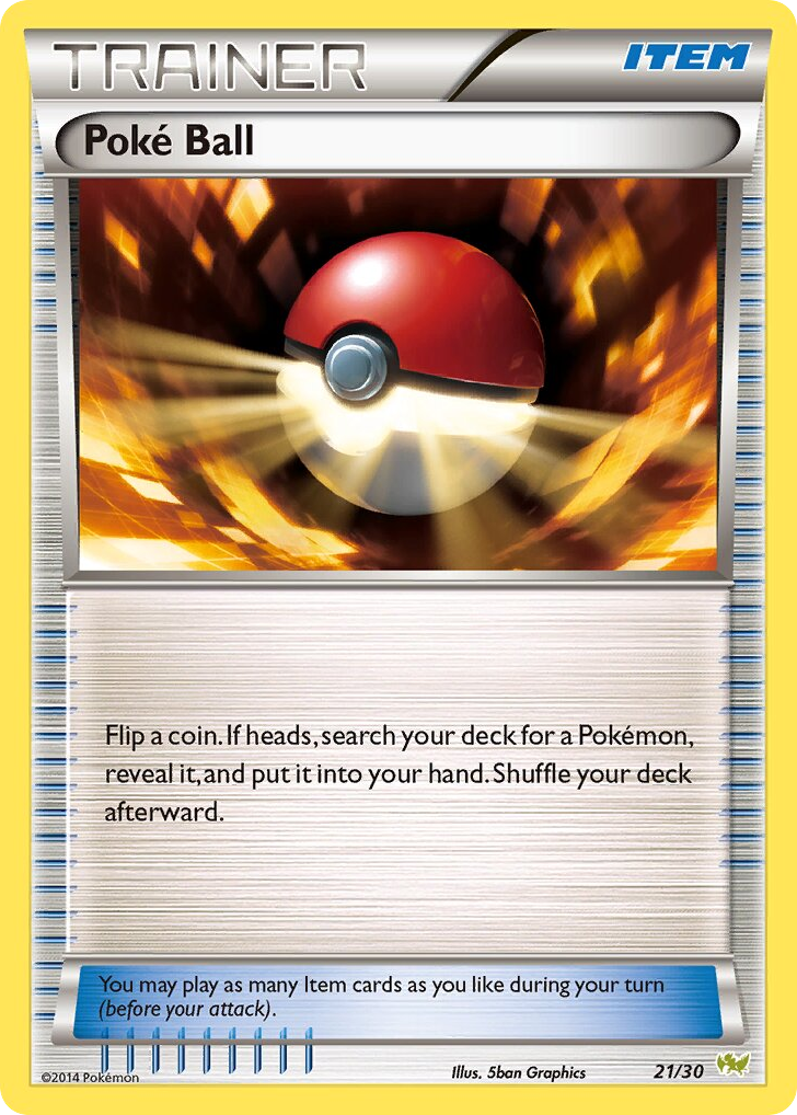 Poké Ball 21/30 XY Trainer Kit Noivern