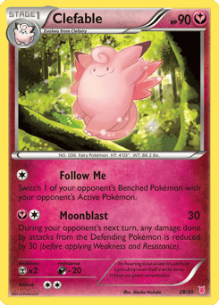 Clefable 28/30