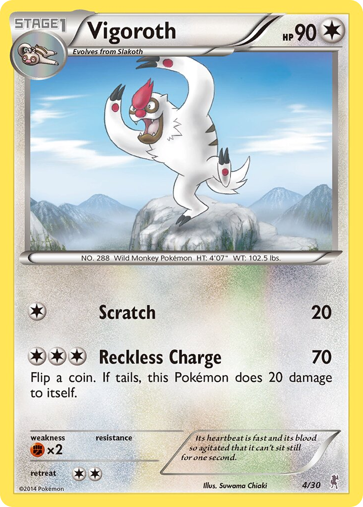 Vigoroth 4/30 XY Trainer Kit Bisharp