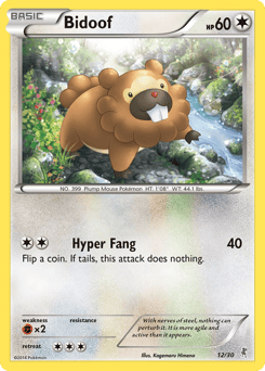 Bidoof 12/30